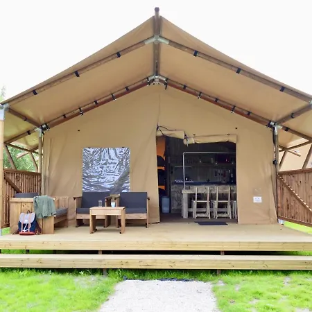 Tent With Kitchen And Shower, Near The 's-Gravenzande